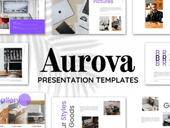 Elevate Your Presentation with Aurova Slide Deck Template