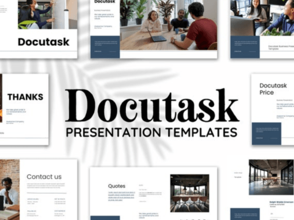 Elevating Your Work with Docutask Presentation Template: A Modern Tool for Professional Communication