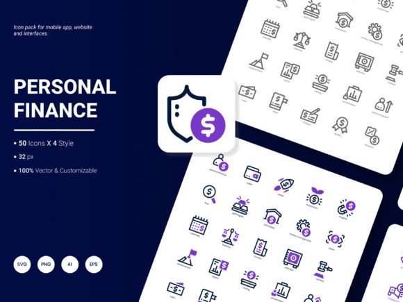 Enhance Your Finance Projects with a Fresh Icon Pack