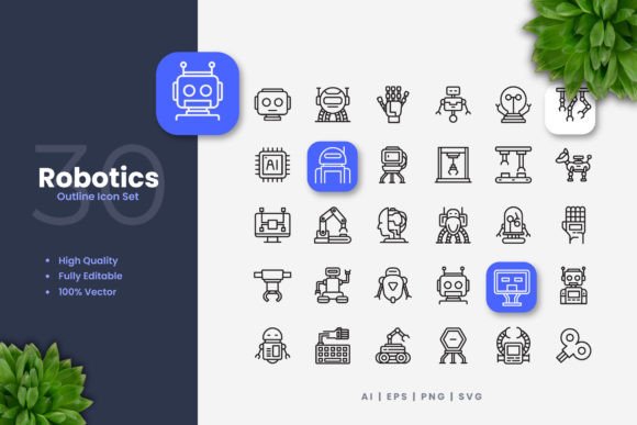 The Power of Precision: Robotics Icons in Modern Digital Design