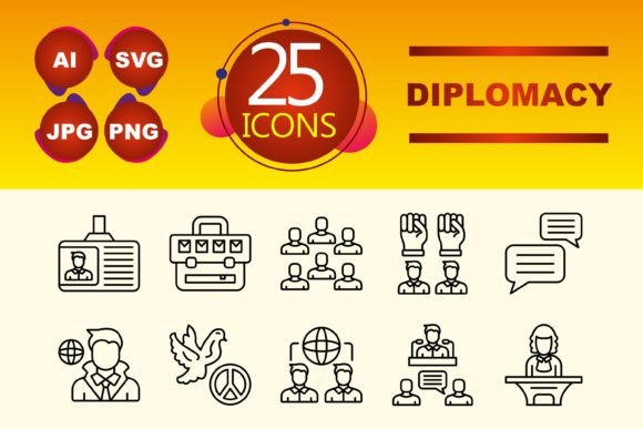 The Visual Language of Diplomacy: Icons for Clear Communication