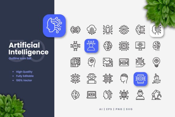 The Visual Language of Intelligence: How AI Icons Bridge Understanding and Design