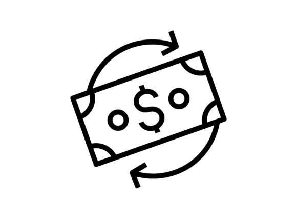 Visual Finance: Money Flow Icon Explained